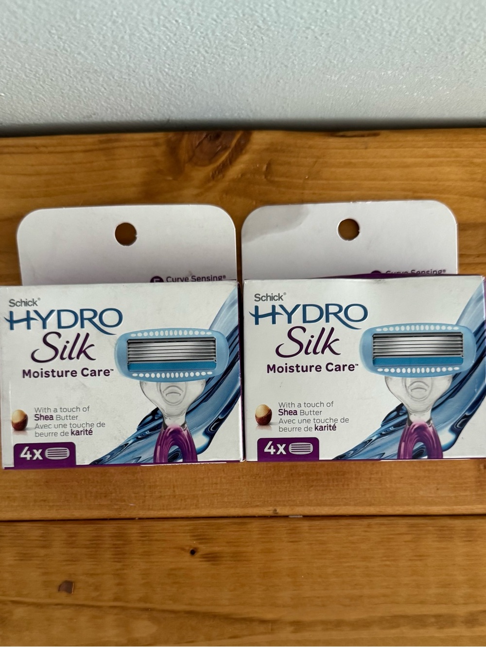 Schick Hydro Silk Moisture Care Razor Refills - 2 Packs of 4